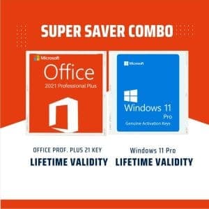 Windows 11 Pro + Office 2021 Pro Plus ( Telephone Activation)